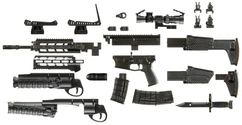 Little Armory LD052 Type M134 Defensive Config 1/12 Scale Accessory Set