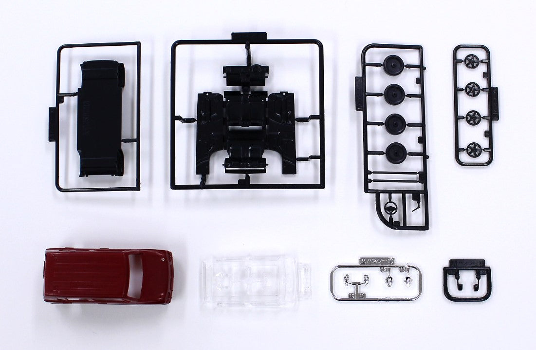 Aoshima 1/32 SNAP KIT #01-A Suzuki HUSTLER (Phoenix Red Pearl)