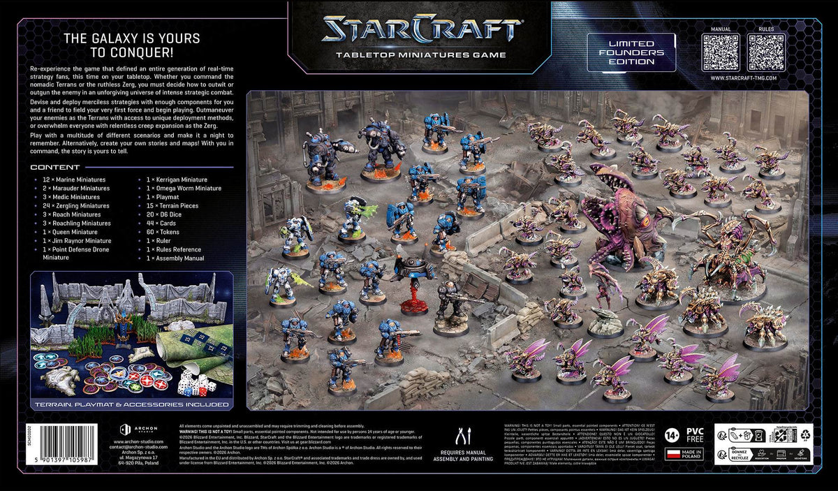 Archon Studio StarCraft Two Player Starter Set Founders Edition (StarCraft Starter Set)