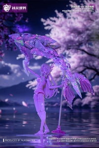 Cyber Forest Fantasy Girls Tanya Charybdis S.I.R.E.N. (Sakura Fall Ver.) 1/12 Scale Model Kit