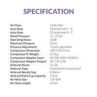 Gaahleri Ambition Series GTS-06 Serenair Mini Compressor (US Ver.)