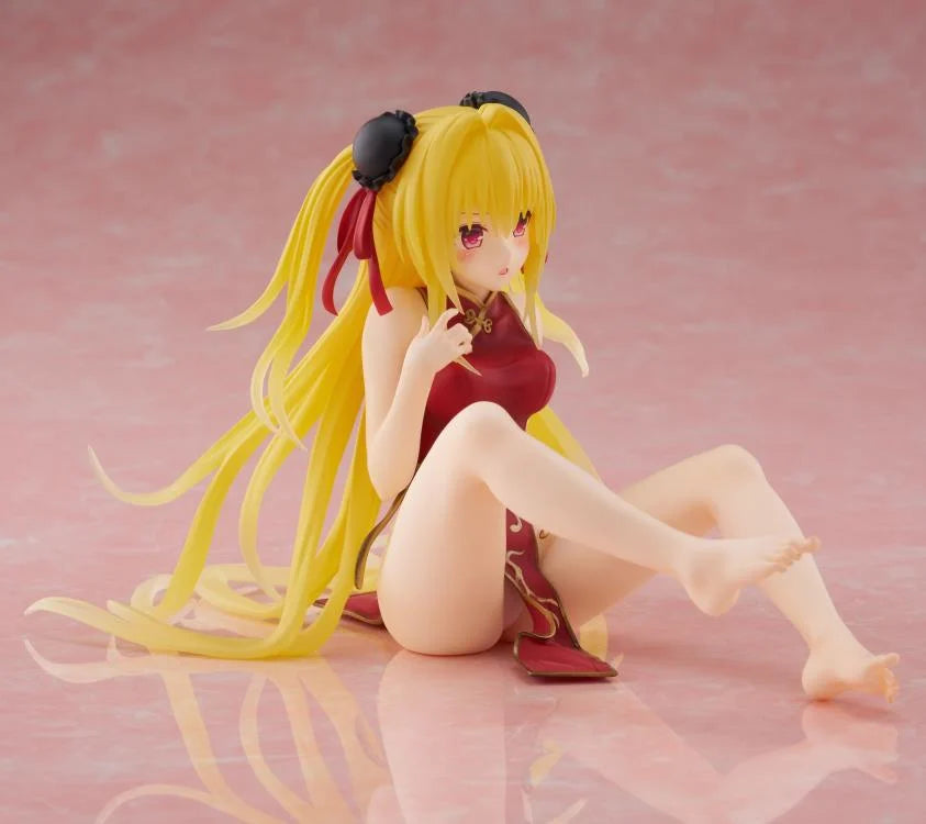 To Love-Ru Darkness Desktop Cute Golden Darkness (Chinese Dress Ver.) Figure
