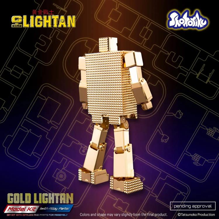 Golden Warrior Gold Lightan Gold Lightan Limited Edition Model Kit