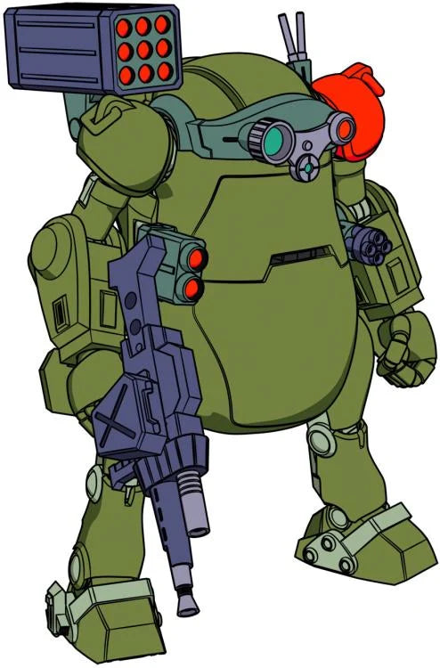 Armored Trooper Votoms x Mechatro WeGo Vol.3 Melquiya Color & Red Shoulder Custom 1/35 Scale Model Kit