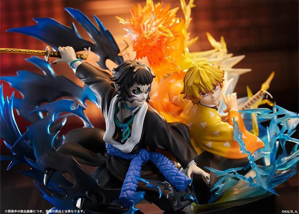 Demon Slayer Kimetsu no Yaiba Zenitsu Agatsuma & Kaigaku Figure
