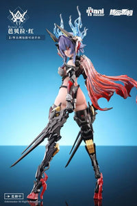 Thunderbolt Squad Barbera Red Mecha Girl (Nuclear Gold Reconstruction) 1/9 Scale Action Figure