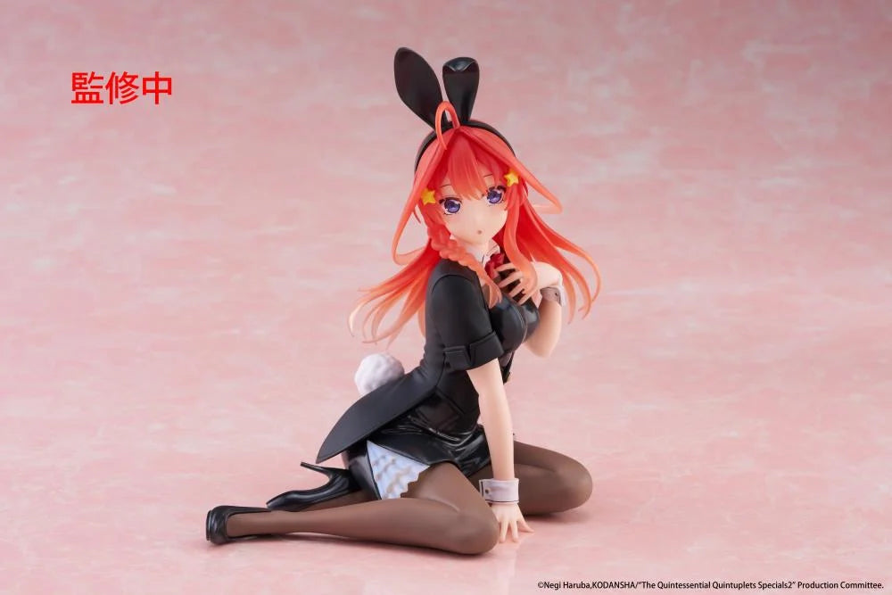 The Quintessential Quintuplets Desktop Cute Itsuki Nakano (Bunny Ver.) Figure