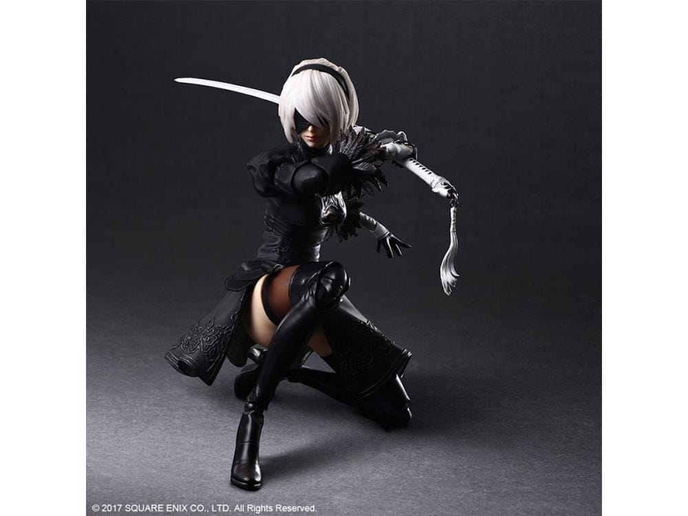 NieR Automata Play Arts Kai 2B (YoRHa No. 2 Type B) Deluxe Version