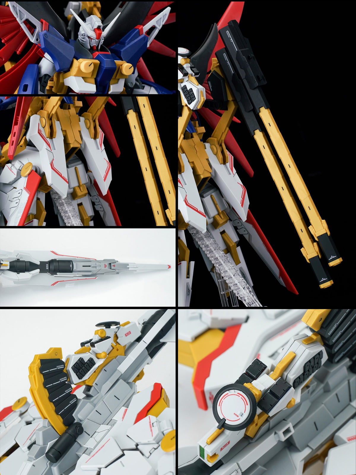 Effects Wings EWRG032A HG RG Zeus Silhouette (Red)