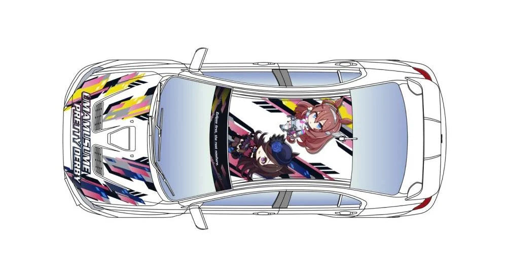 Uma Musume Pretty Derby Itasha No.3 Mitsubishi CZ4A Lancer Evolution X Final Edition '15 (Ver.2) 1/24 Scale Model Kit