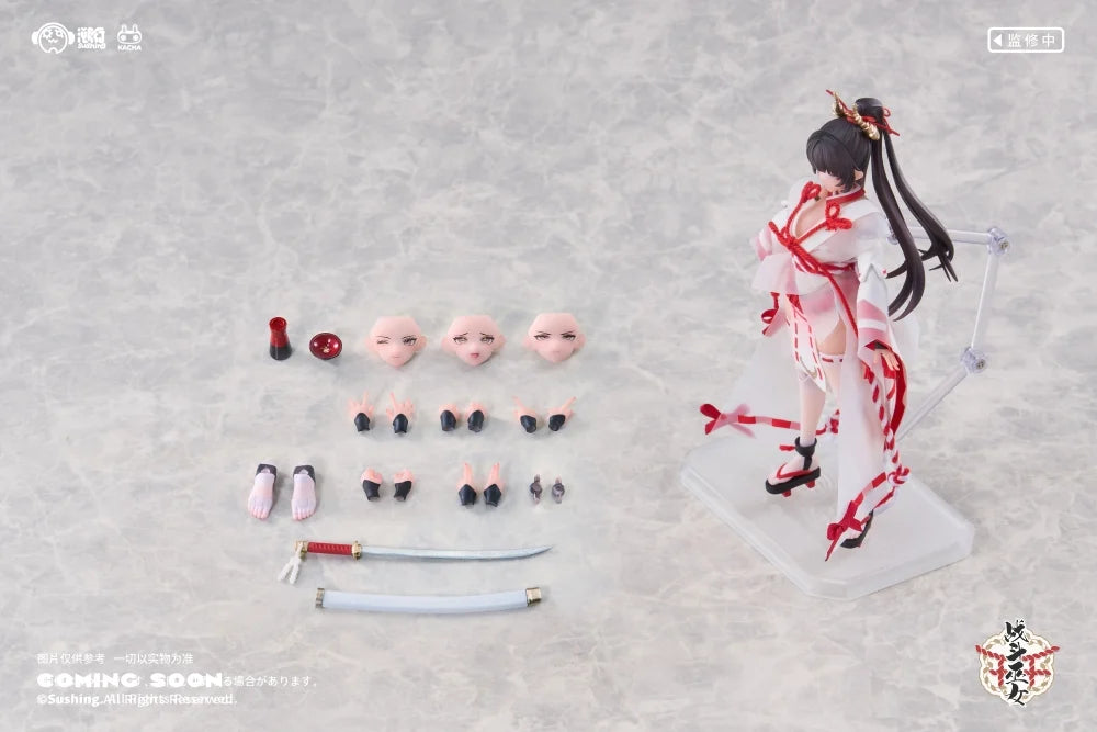 Combat Priestess Sakura Uefuji 1/12 Scale Action Figure (With Bonus)