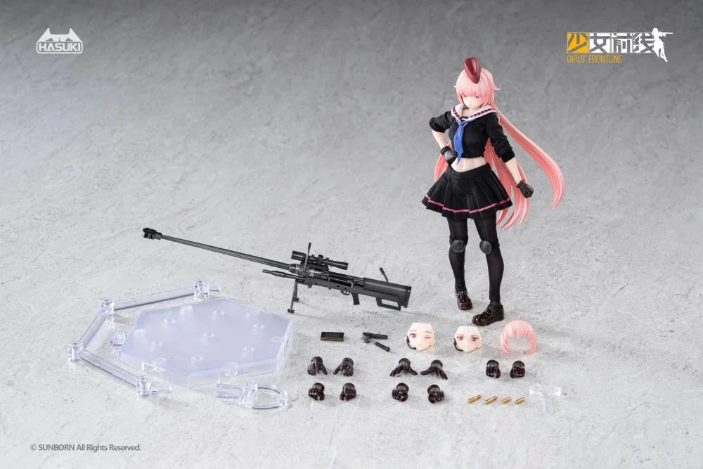 Girls' Frontline Pocket Art Series NTW-20 1/12 Scale Action Figure