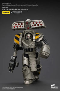 Warhammer The Horus Heresy Iron Warriors Tyrant Siege Master Terminator with Rocket Launcher 1/18 Scale Action Figure