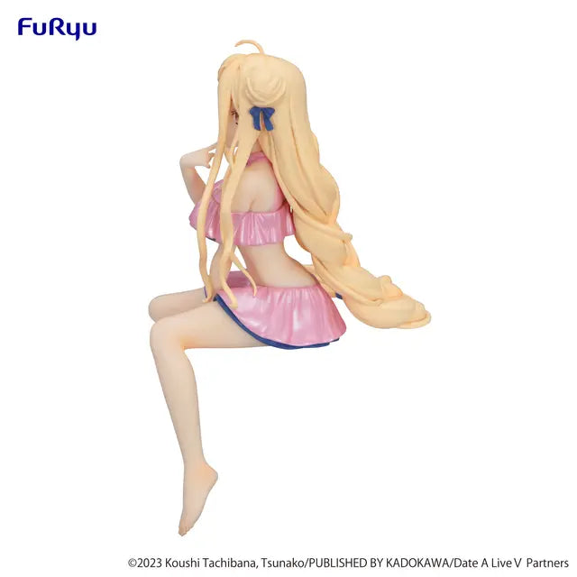 Date A Live V Mukuro Hoshimiya (Swimsuit Pastel Pink Ver.) Noodle Stopper Figure