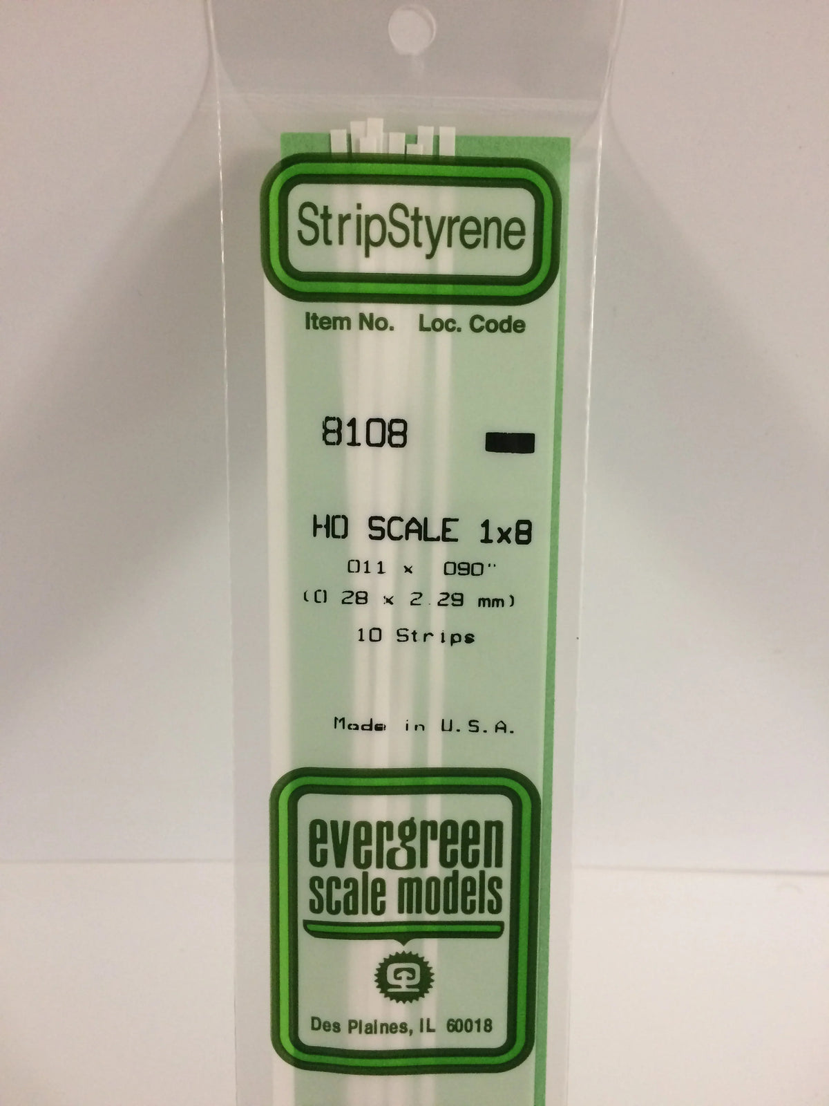 1 X 8 Ho Strips