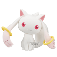 Puella Magi Madoka Magica the Movie Rebellion Fluffy Puffy Kyubey Figure