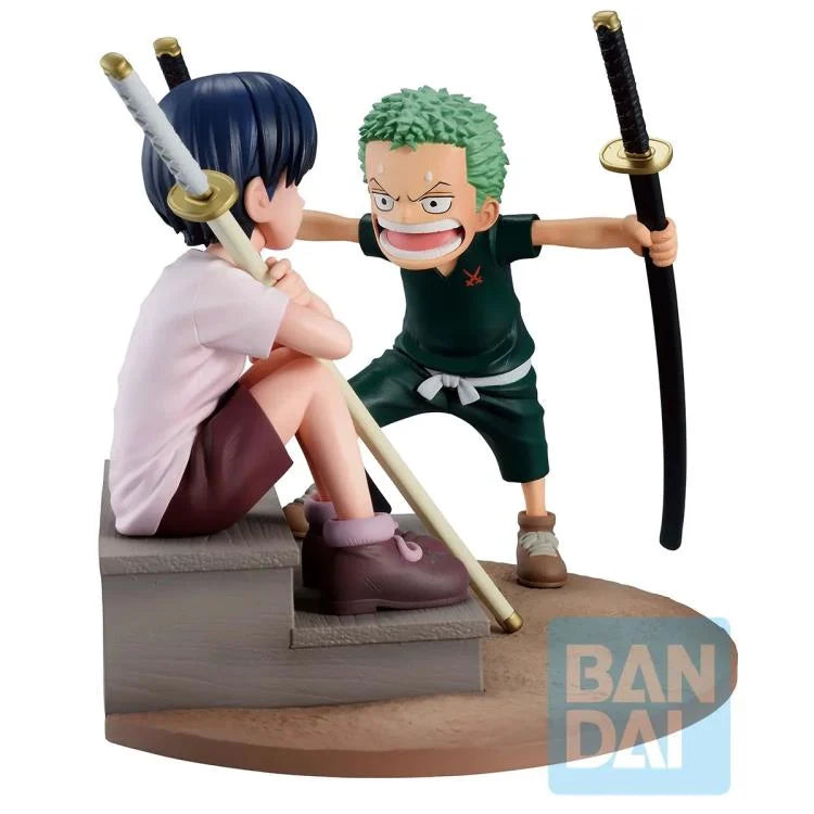 One Piece Ichibansho Revible Moment Roronoa Zoro & Kuina (Road to Dawn) Figure