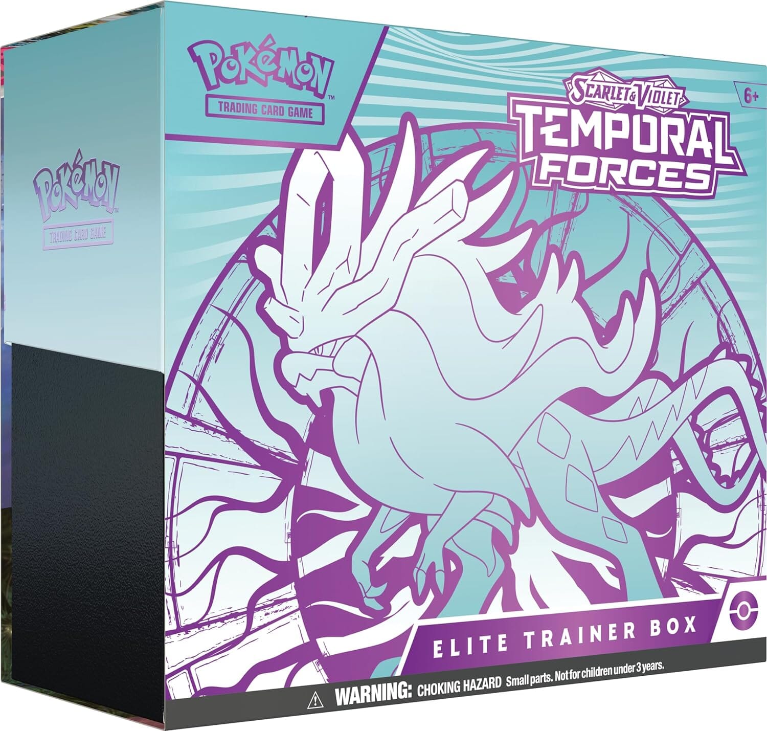Pokemon TCG Scarlet & Violet-Temporal Forces Elite Trainer Box (Walking Wake)