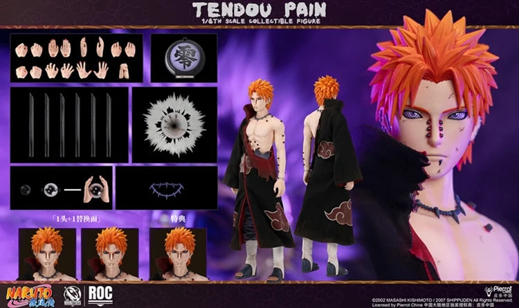 Naruto Shippuden Pain (Tendo Damage Ver.) 1/6 Scale Figure (With Bonus)
