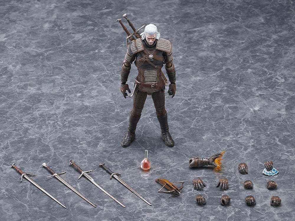 The Witcher 3 Wild Hunt figma No.655 Geralt the White Wolf