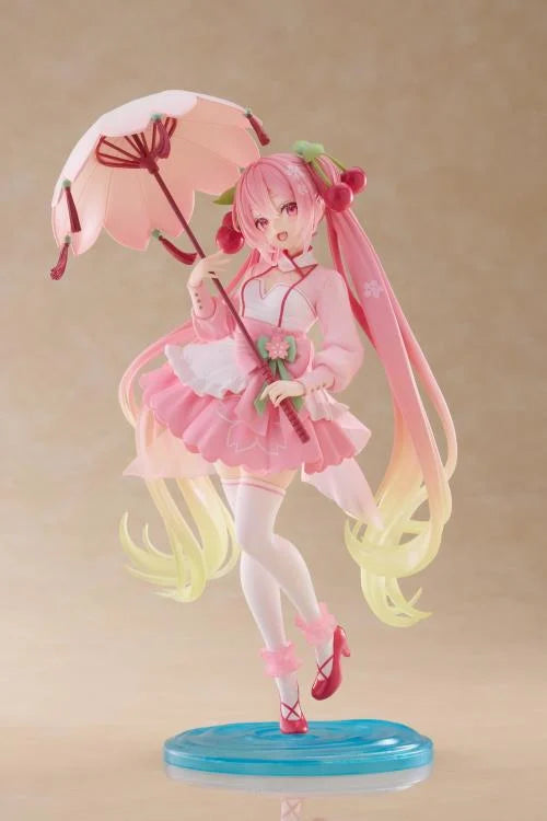 Vocaloid AMP+ Sakura Miku (Sakura Dress Ver.) Figure