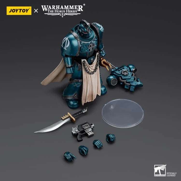 Warhammer The Horus Heresy Alpha Legion Legion Praetor with Power Sword 1/18 Scale Action Figure