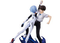 Rebuild of Evangelion Revible Moment Ichibansho Shinji Ikari & Rei Ayanami (Evangelion 2.22) Figure
