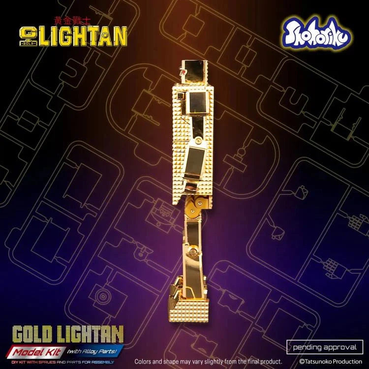 Golden Warrior Gold Lightan Gold Lightan Limited Edition Model Kit