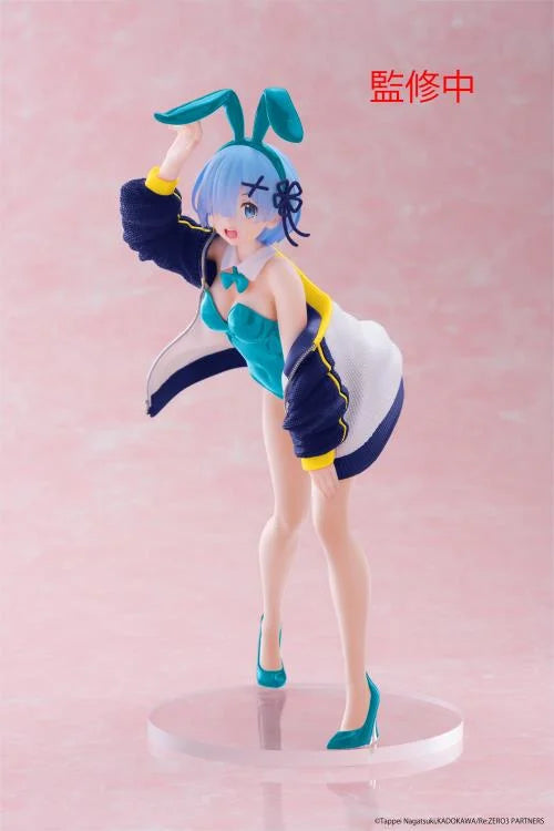 Re Zero Starting Life in Another World Rem (Jacket Bunny Ver.) Coreful Figure (Renewal Edition)