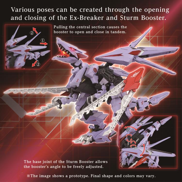 Zoids Adamas Machina AM-Z01CP Berserk Fury Sturm ＆ Jagd Unit Model Kit Accessory Set