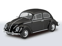 Aoshima Snap Kit No.20-BK Volkswagen Beetle (Black) 1/32 Scale Model Kit