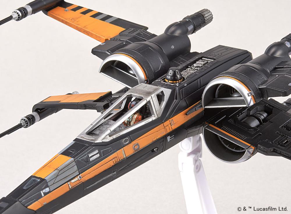 Star Wars Poe's X-Wing Fighter 1/72 Scale Model Kit