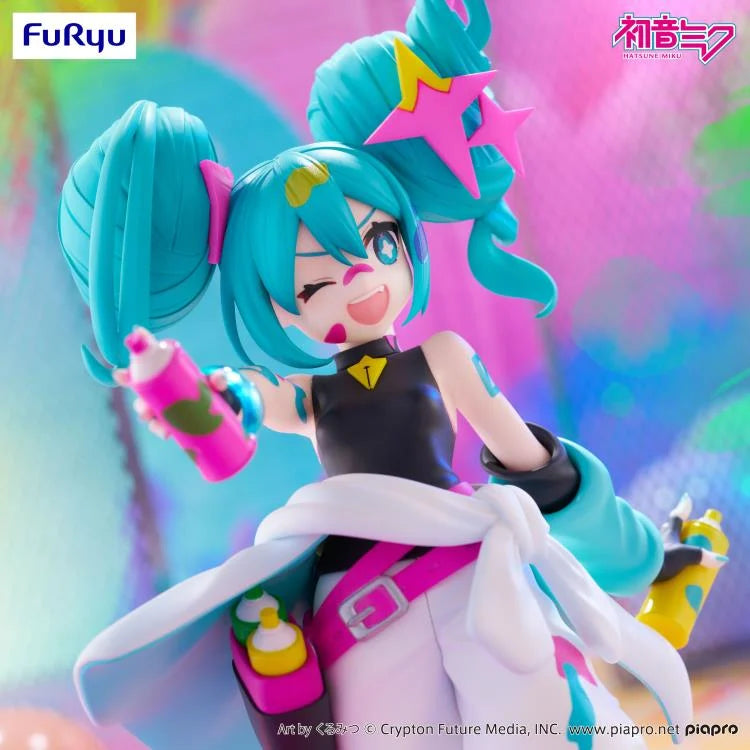 Vocaloid Trio-Try-iT Hatsune Miku (Paint Girl) Figure
