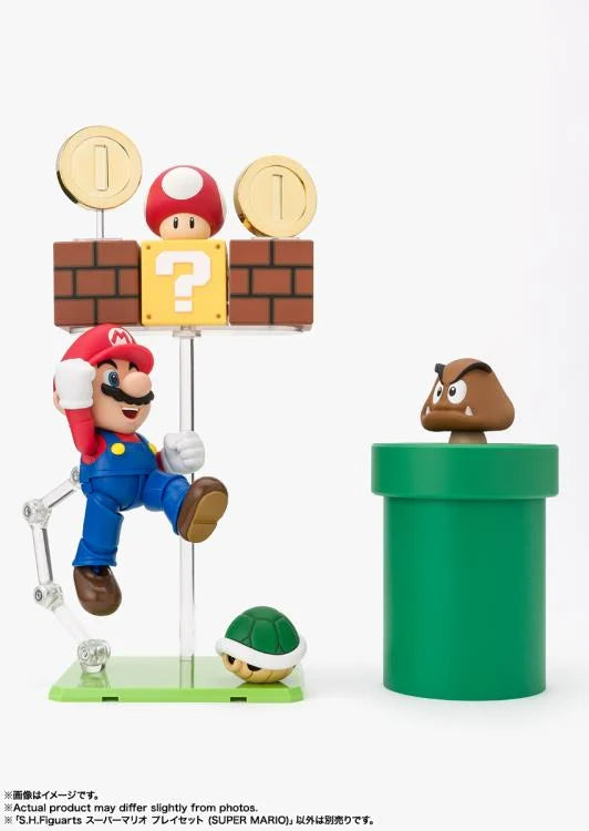 Super Mario S.H.Figuarts Super Mario Brothers Playset