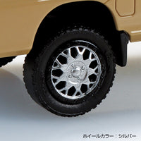 Aoshima 1/32 SNAP KIT #05CU-KI Subaru Sambar Truck Custom Wheels (Khaki)