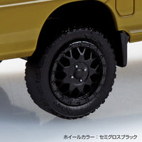 Aoshima 1/32 SNAP KIT #05CU-OE Subaru Sambar Truck Custom Wheels (Olive)