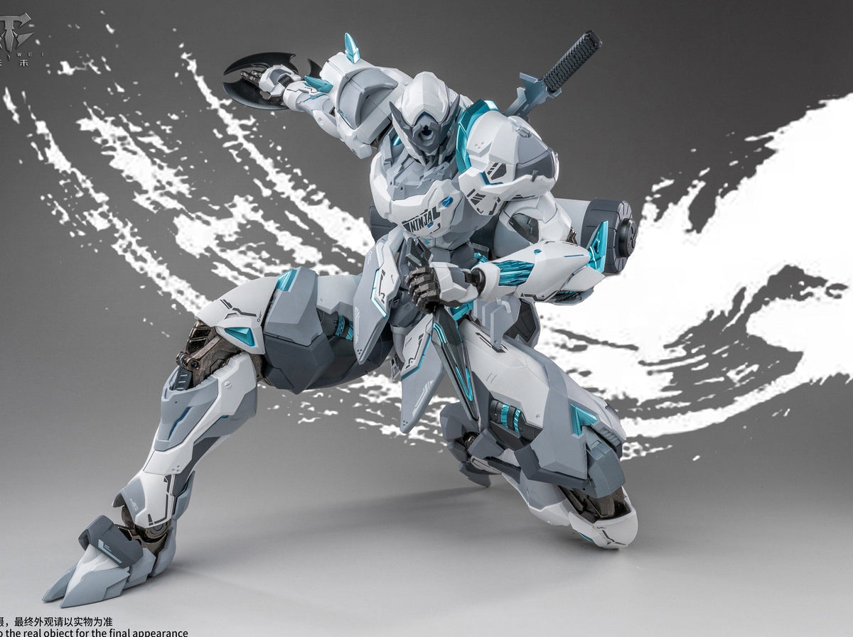 CangDao CD-07W Hurricane Ninja Zhan Ming (White Ghost Ver.) Action Figure