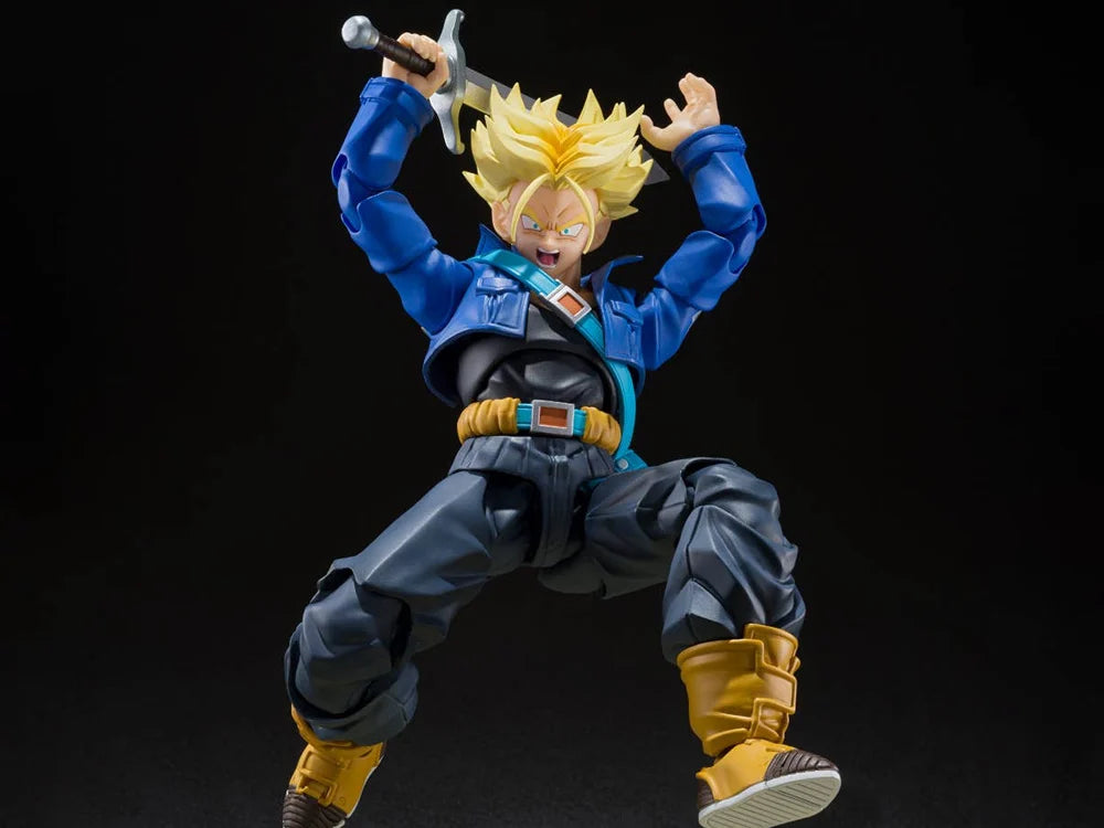 Dragon Ball Z S.H.Figuarts Super Saiyan Trunks (Boy from the Future) Action Figure