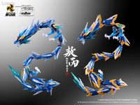 Legend of Star General MNP-XH03T HanLongZi AoBing Blue Dragon (Transparent Ver.) Model Kit