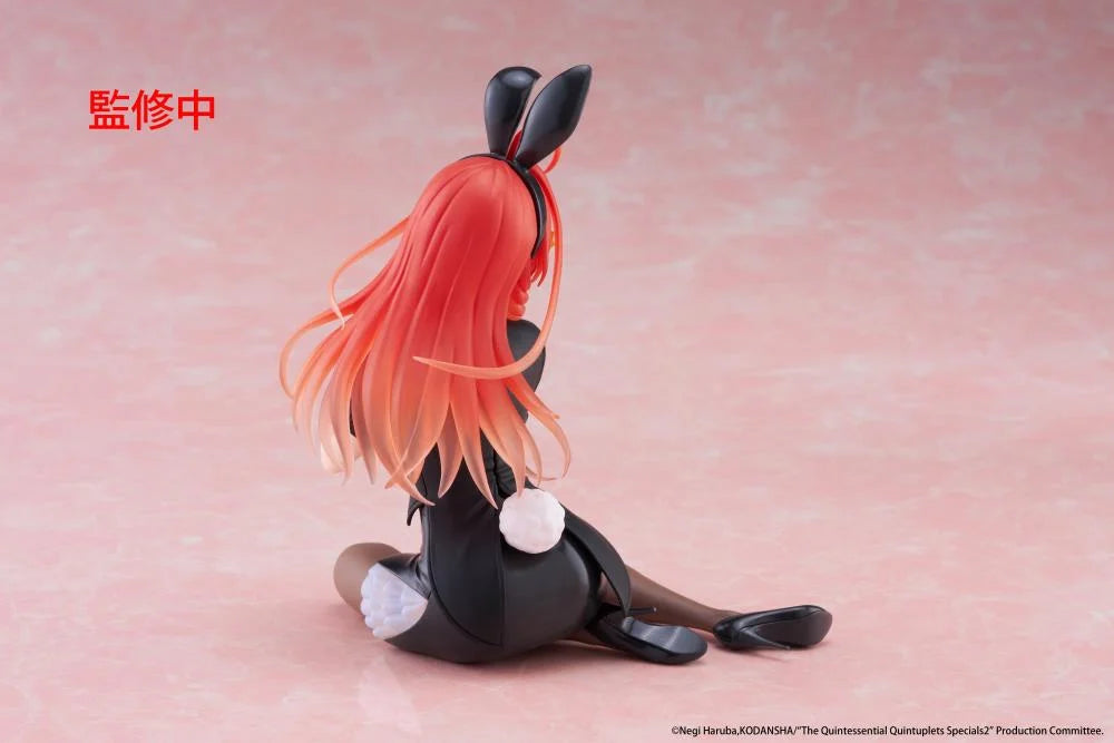 The Quintessential Quintuplets Desktop Cute Itsuki Nakano (Bunny Ver.) Figure