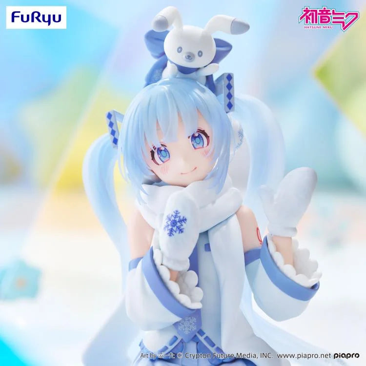 Vocaloid Snow Miku (Sky Town 10th Ver.) Noodle Stopper Figure