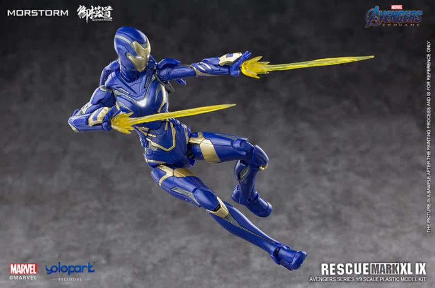 Avengers Endgame Rescue Mark 49 Normal (Standard Ver.) 1/9 Scale Model Kit