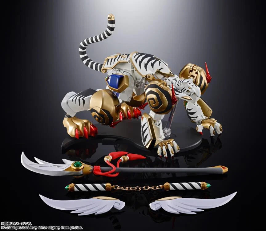 Super Robot Wars OG Original Generation Soul of Chogokin GX-119 Dragon Tiger King / Tiger Dragon King Action Figure