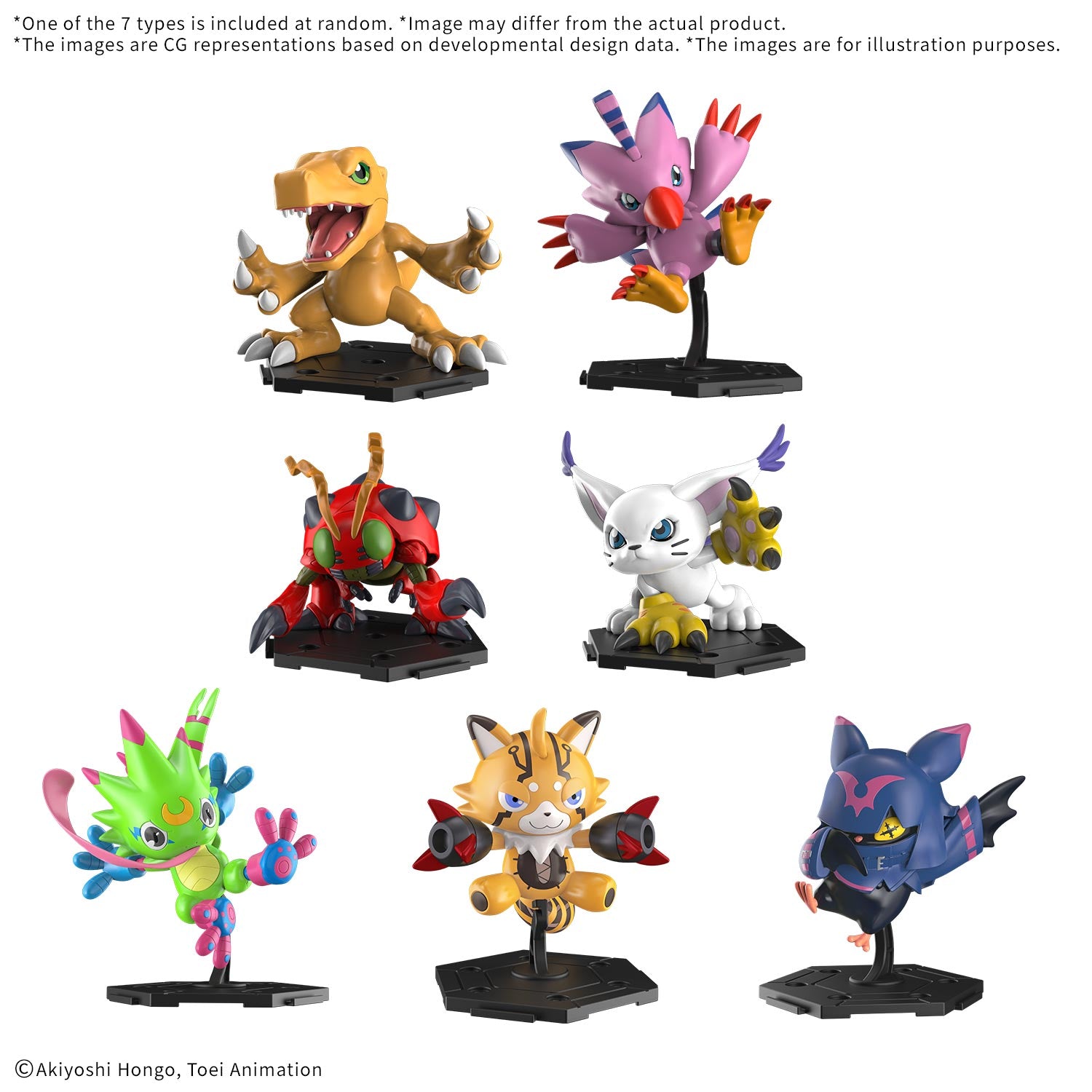 Digimon Digimon Gathering Part 1 Box of 8 Model Kits – USA Gundam