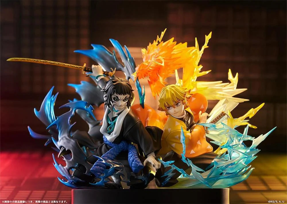 Demon Slayer Kimetsu no Yaiba Zenitsu Agatsuma & Kaigaku Figure