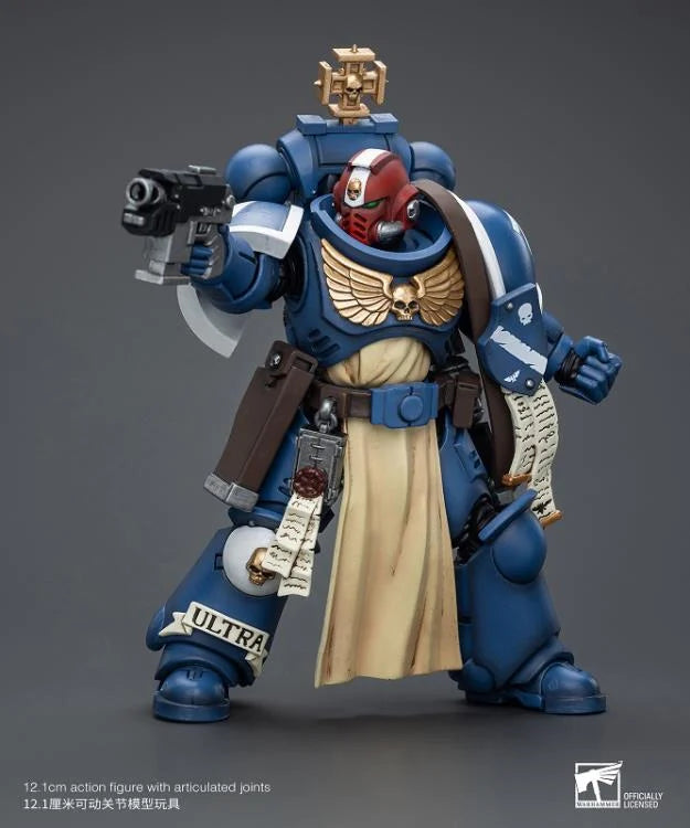 Warhammer 40K Ultramarines Sternguard Veteran Sergeant 1/18 Scale Action Figure