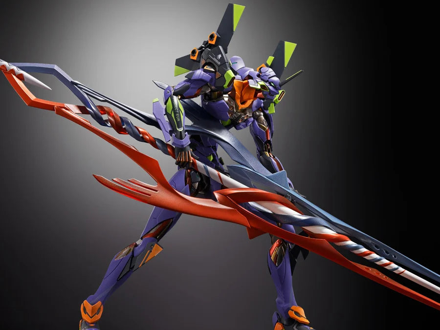 Rebuild of Evangelion Metal Build Evangelion 01 Test Type 01 (30th with the Spear of Gaius) Action Figure