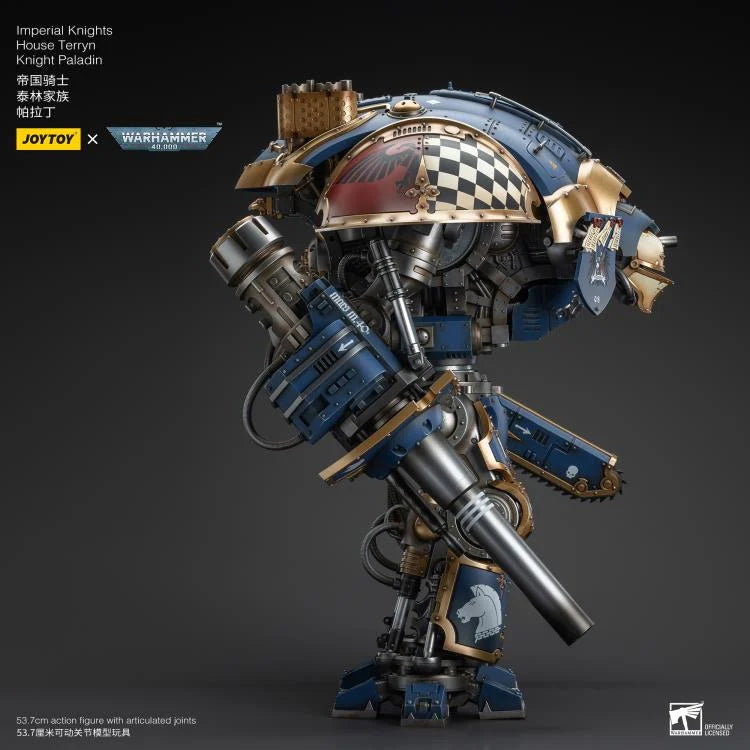 Warhammer 40K Imperial Knights House Terryn Knight Paladin 1/18 Scale Action Figure