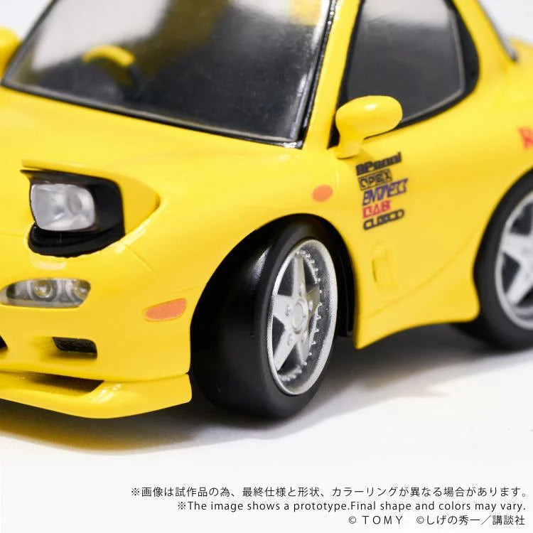 Initial D Q Village QV-06 Mazda RX-7 FD3S Model Kit Set