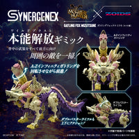 Zoids x Monster Hunter Synergenex Series Gatling Fox Mizutsune Model Kit